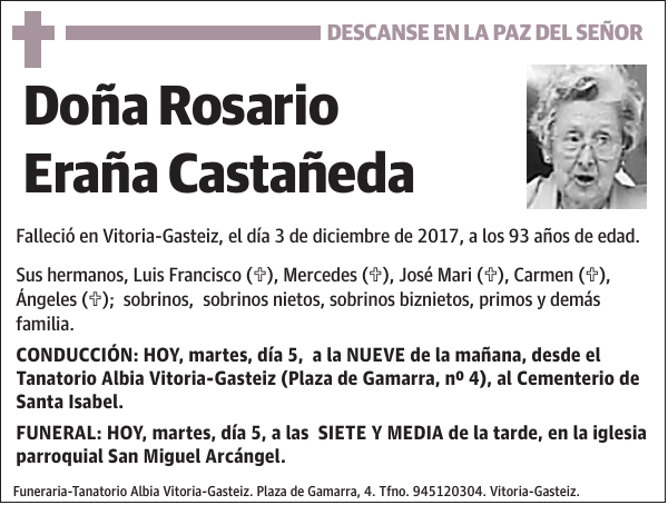 Rosario Eraña Castañeda