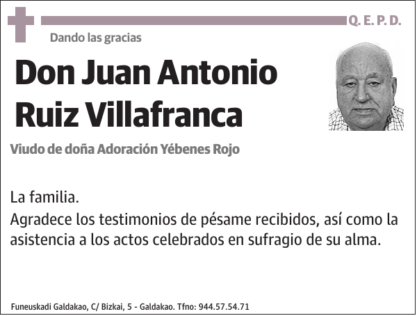 Juan Antonio Ruiz Villafranca