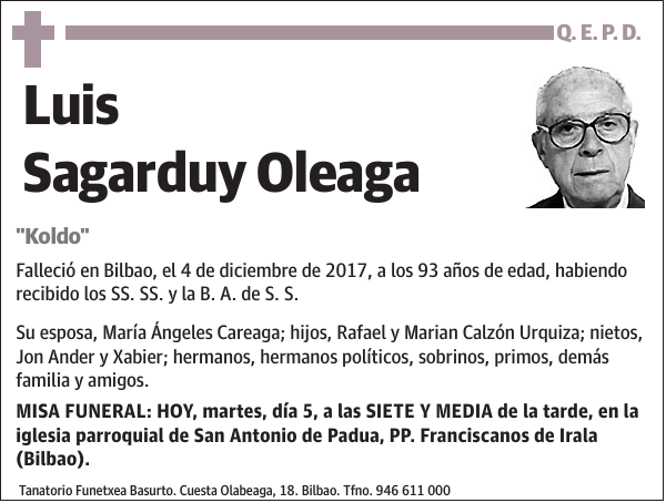 Luis Sagarduy Oleaga