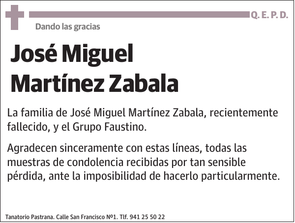 José Miguel Martínez Zabala