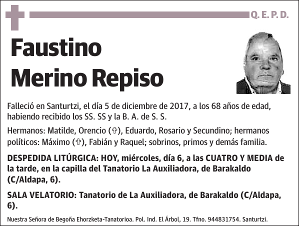 Faustino Merino Repiso