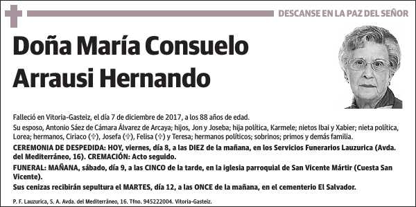 María Consuelo Arrausi Hernando