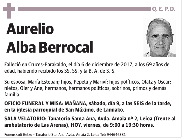 Aurelio Alba Berrocal