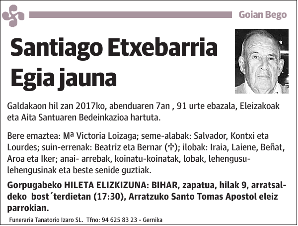 Santiago Etxebarria Egia