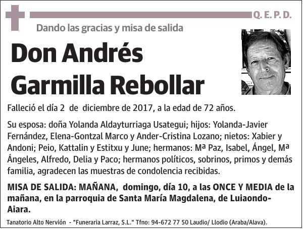 Andrés Garmilla Rebollar