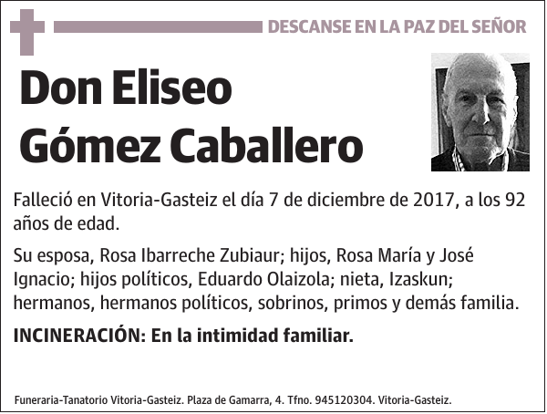 Eliseo Gómez Caballero