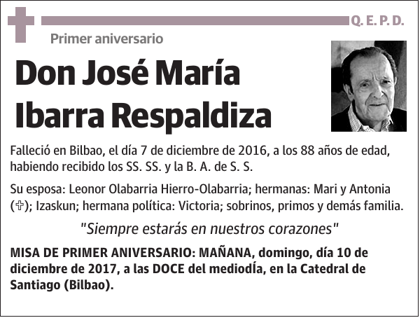 José María Ibarra Respaldiza