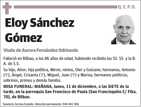 Eloy Sánchez Gómez