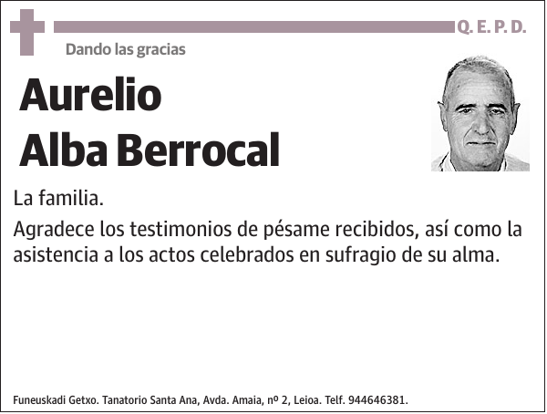 Aurelio Alba Berrocal