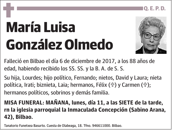 María Luisa González Olmedo