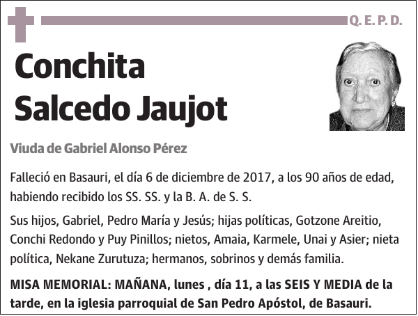 Conchita Salcedo Jaujot