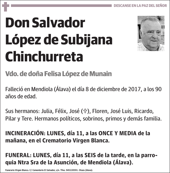 Salvador López de Subijana