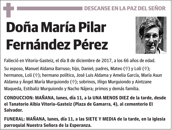 María Pilar Fernández Pérez