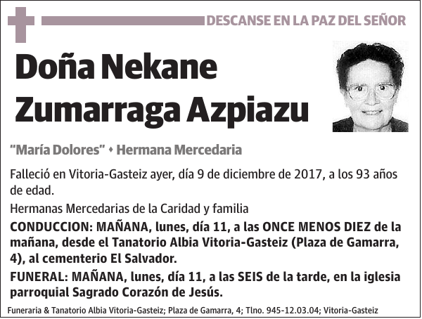 Nekane Zumarraga Azpiazu