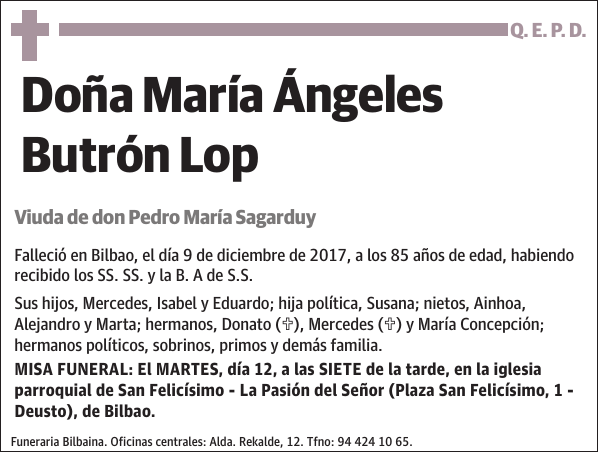 María Ángeles Butrón Lop