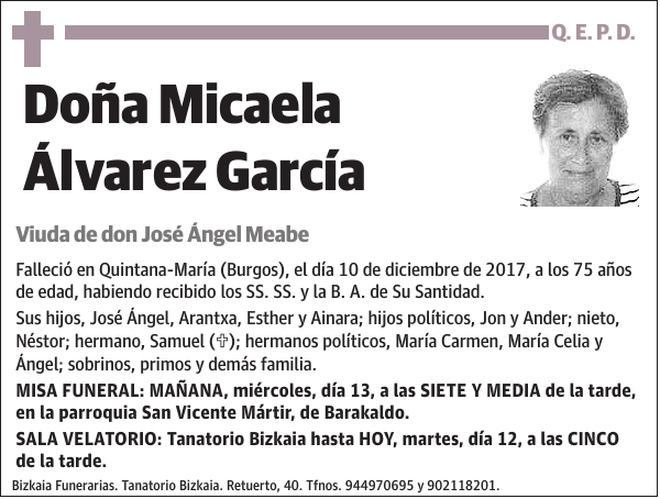 Micaela Álvarez García