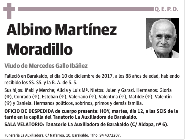 Albino Martínez Moradillo