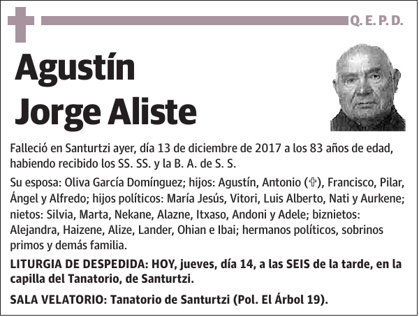 Agustín Jorge Aliste