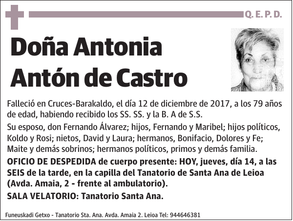 Antonia Antón de Castro