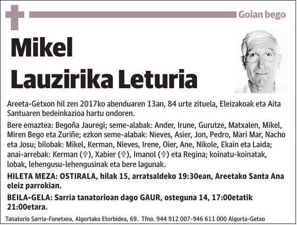 Mikel Lauzirika Leturia