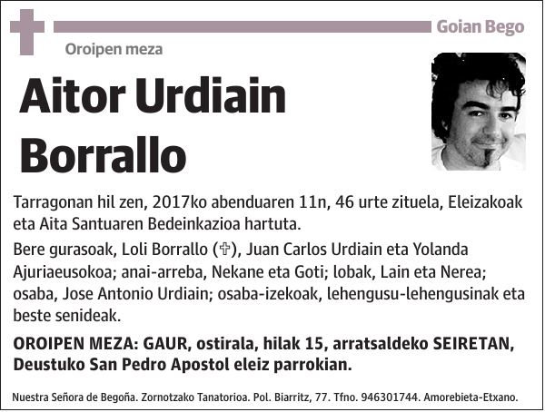 Aitor Urdiain Borrallo