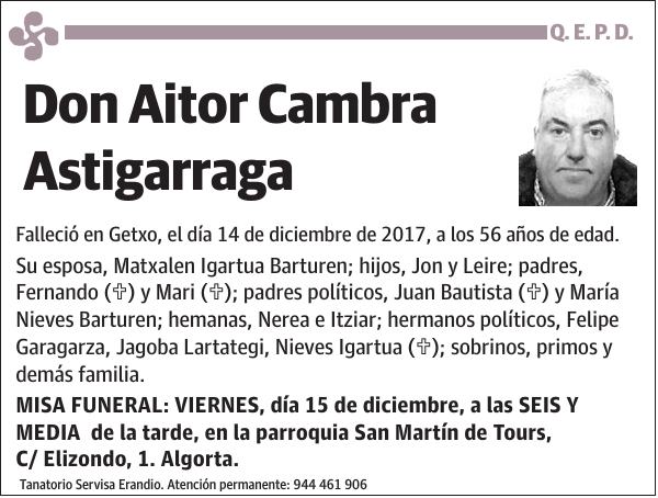 Aitor Cambra Astigarraga