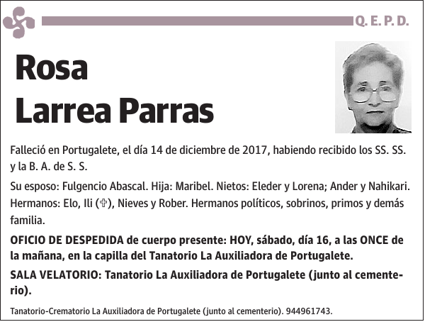 Rosa Larrea Parras