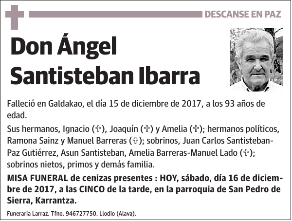 Ángel Santisteban Ibarra