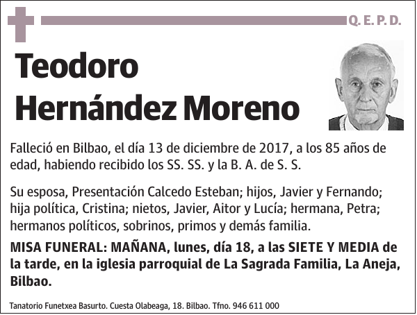 Teodoro Hernández Moreno