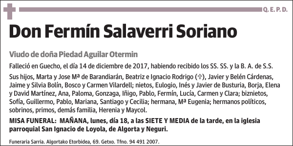 Fermín Salaverri Soriano