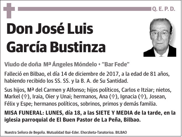 José Luis García Bustinza