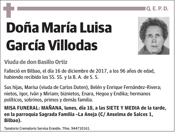 María Luisa García Villodas