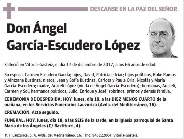 Ángel García-Escudero López