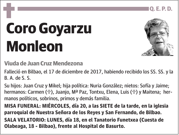 Coro Goyarzu Monleon