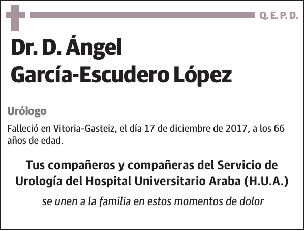 Ángel García-Escudero López