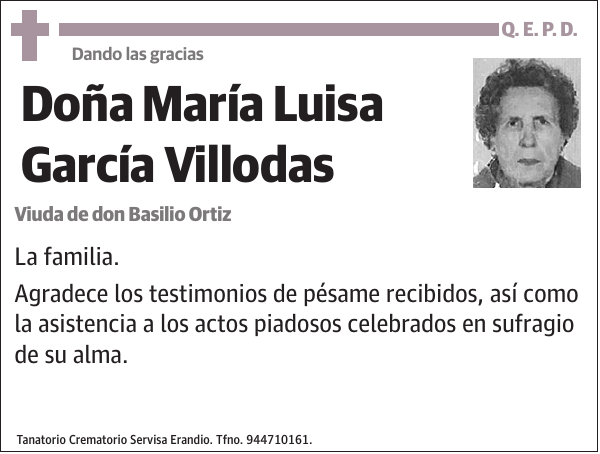 María Luisa García Villodas