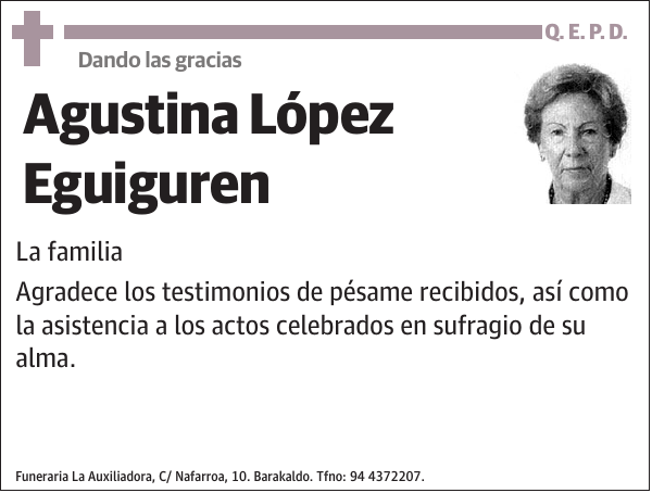 Agustina López Eguiguren