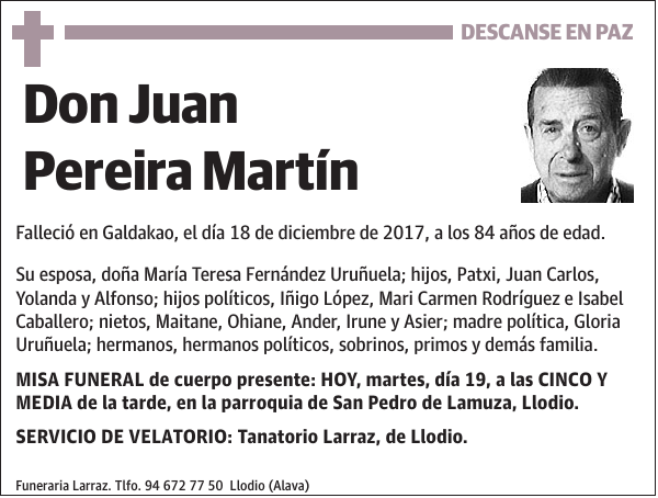 Juan Pereira Martín