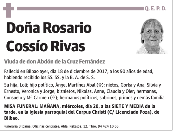 Rosario Cossío Rivas