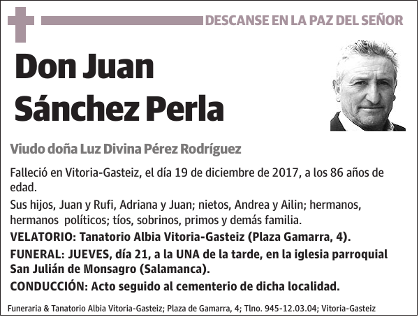 Juan Sánchez Perla