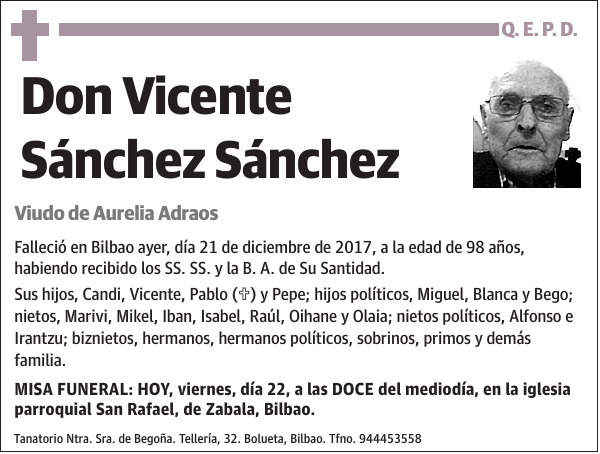 Vicente Sánchez Sánchez