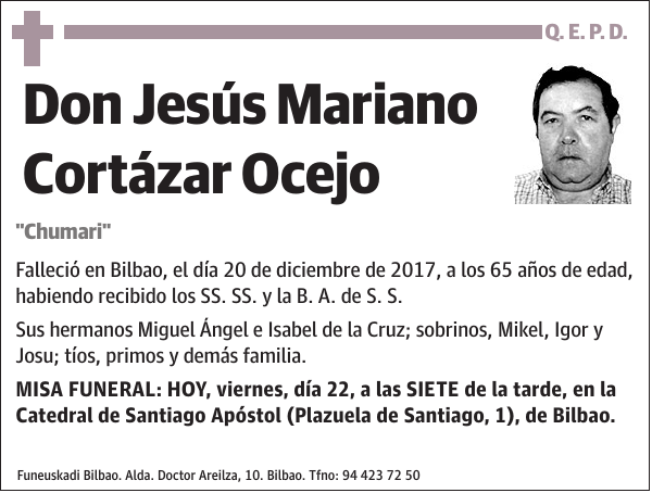 Jesús Mariano Cortázar Ocejo