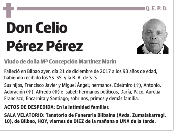 Celio Pérez Pérez