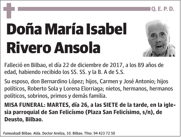 María Isabel Rivero Ansola