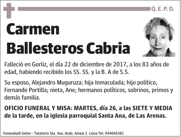 Carmen Ballesteros Cabria