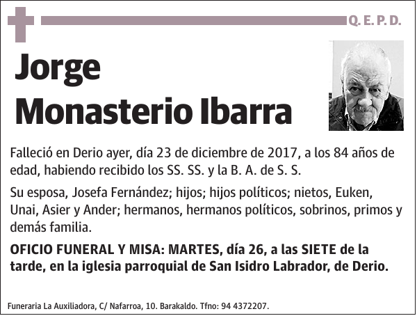 Jorge Monasterio Ibarra