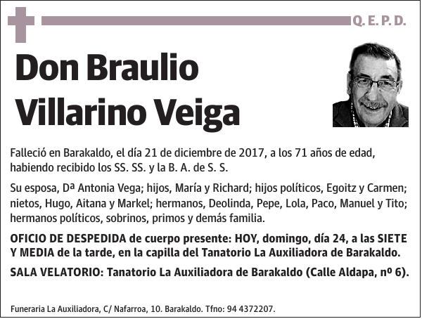 Braulio Villarino Veiga