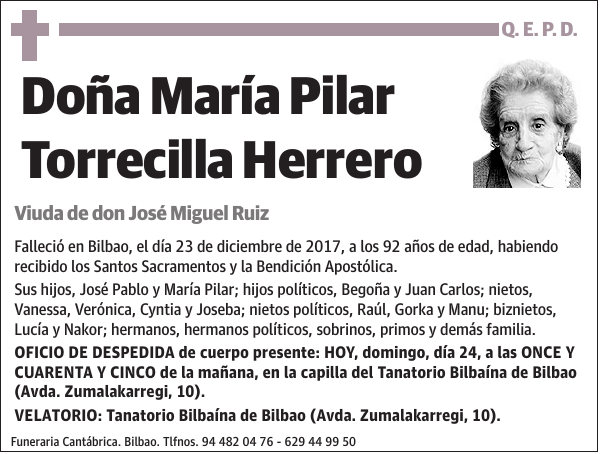 María Pilar Torrecilla Herrero