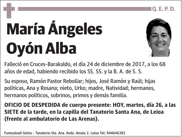 María Ángeles Oyón Alba