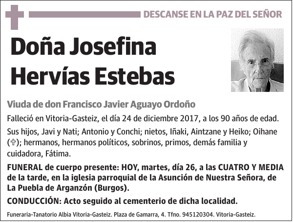 Josefina Hervías Estebas